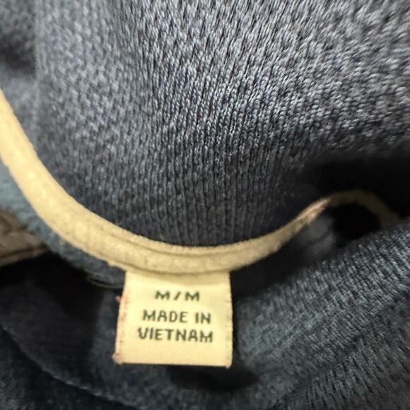 Orvis Bonded Mesh Full Zip Fleece Jacket Men's Medium Blue Gray Fishing 1522009 - Picture 5 of 10